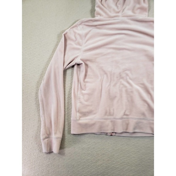 H&M Sweater Womens Small Fleece Hoodie Polyester‎ Full Zip Long Sleeve Velvet - Picture 13 of 16